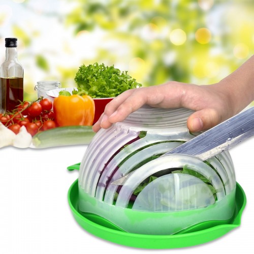 Овощерезка со сменными ножами и емкостью для салата bowl grater